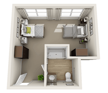 Resident room