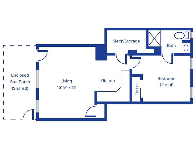 Resident room