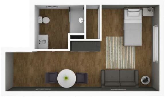Resident room