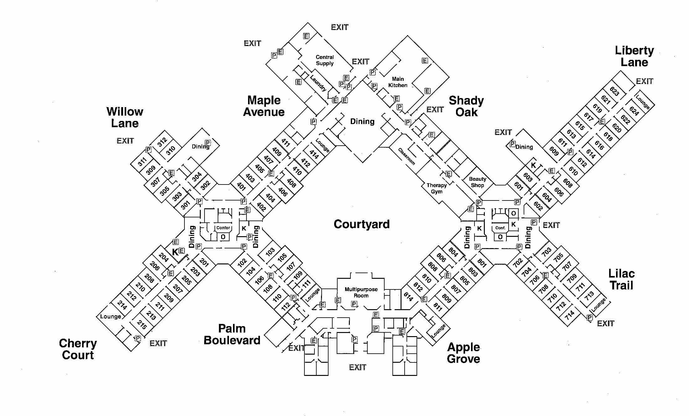 Resident room