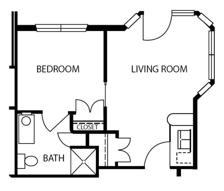 Resident room