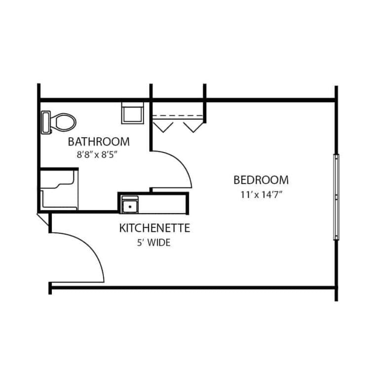 Resident room
