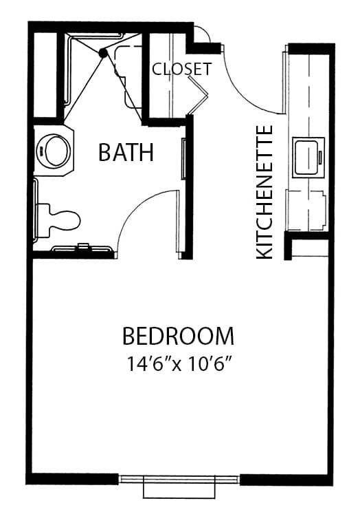 Resident room