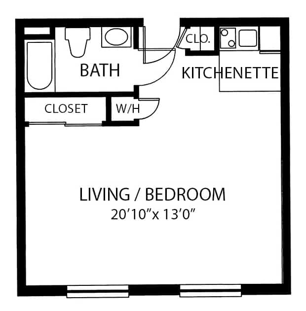 Resident room