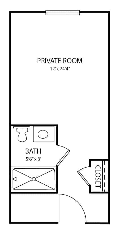Resident room