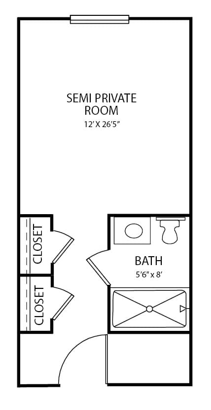 Resident room