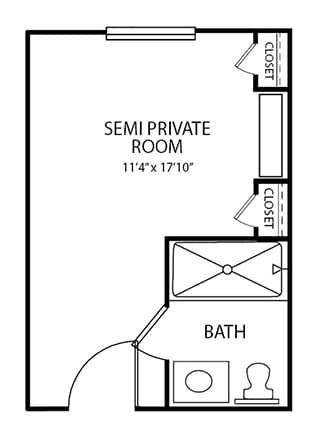 Resident room