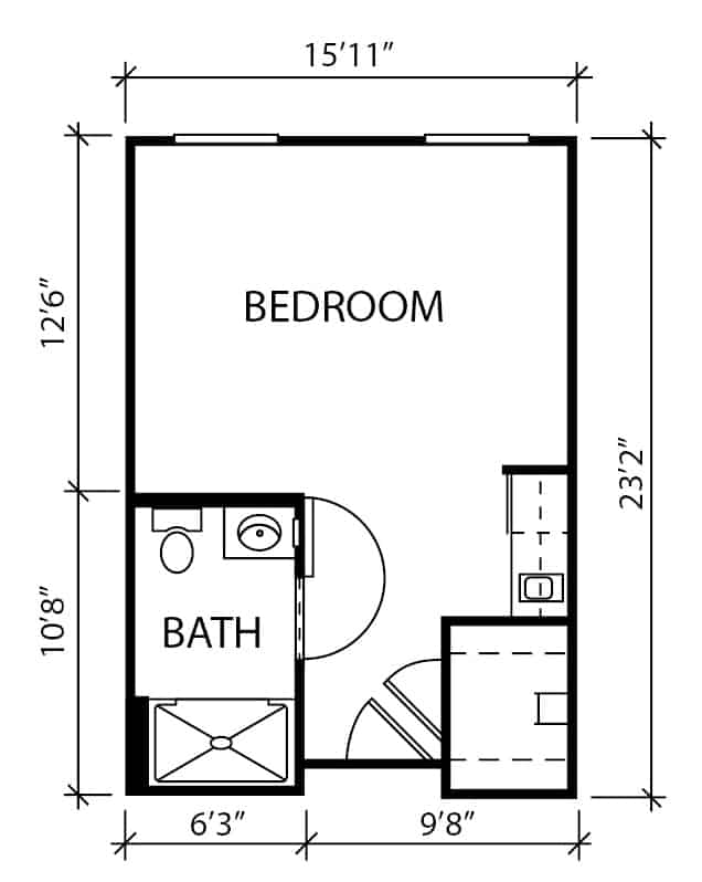 Resident room