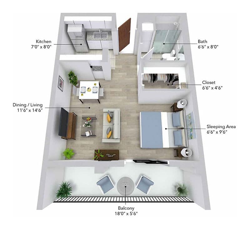 Resident room