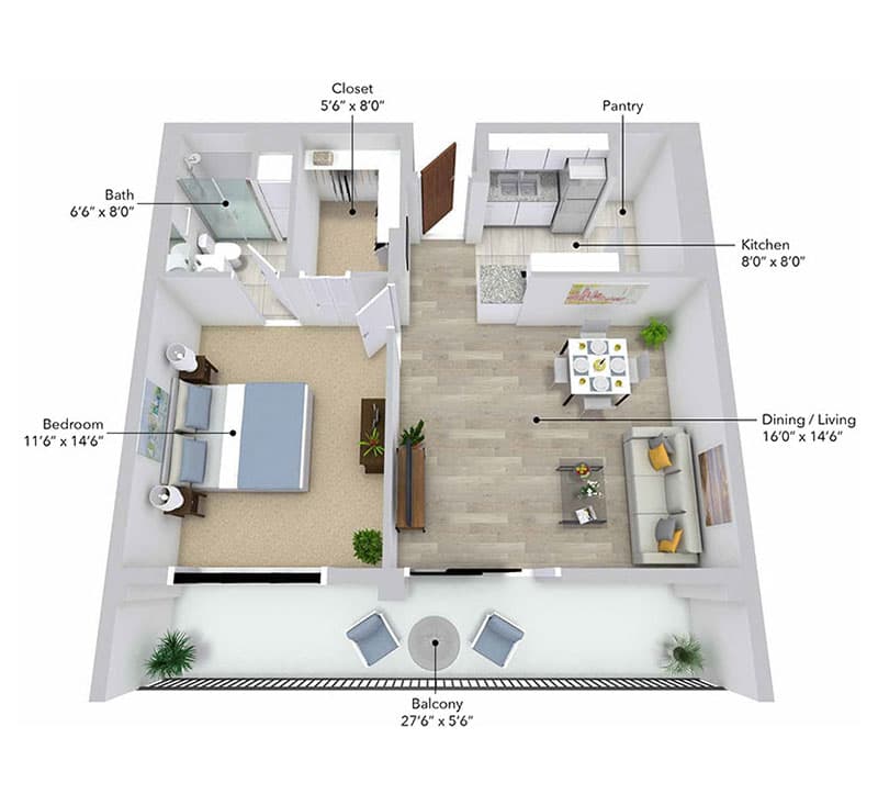Resident room