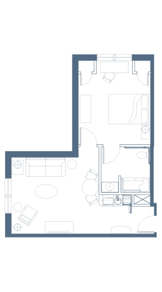 Resident room