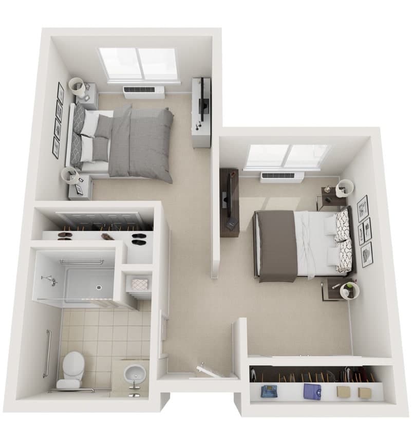 Resident room