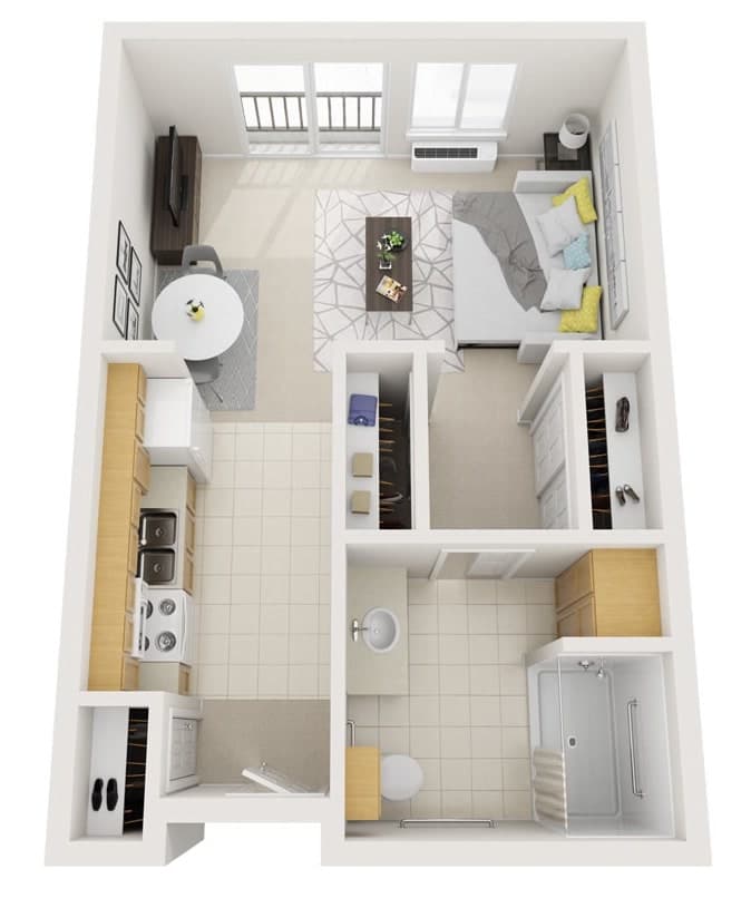 Resident room