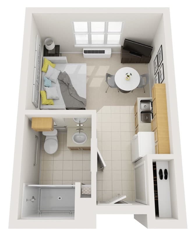 Resident room