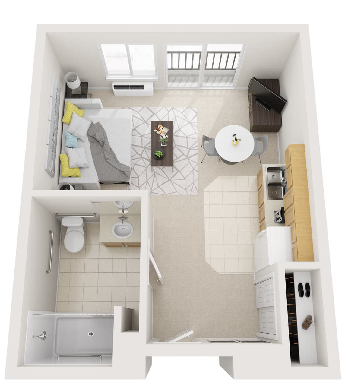Resident room