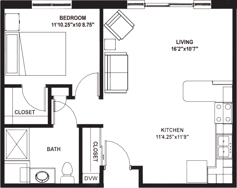 Resident room