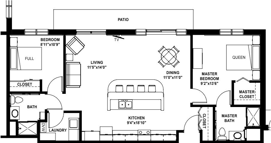 Resident room