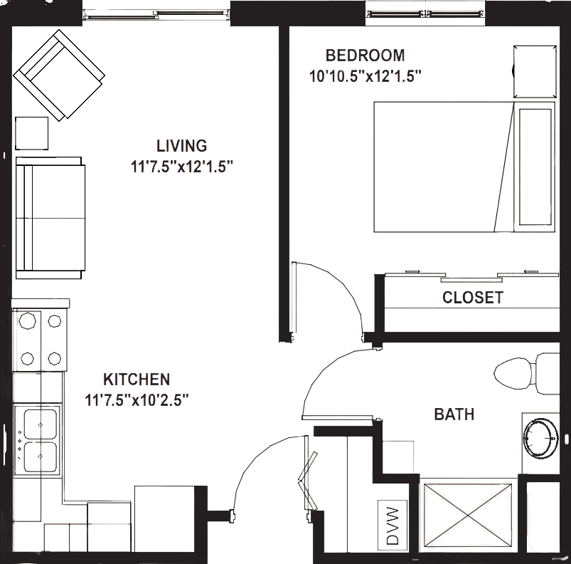 Resident room