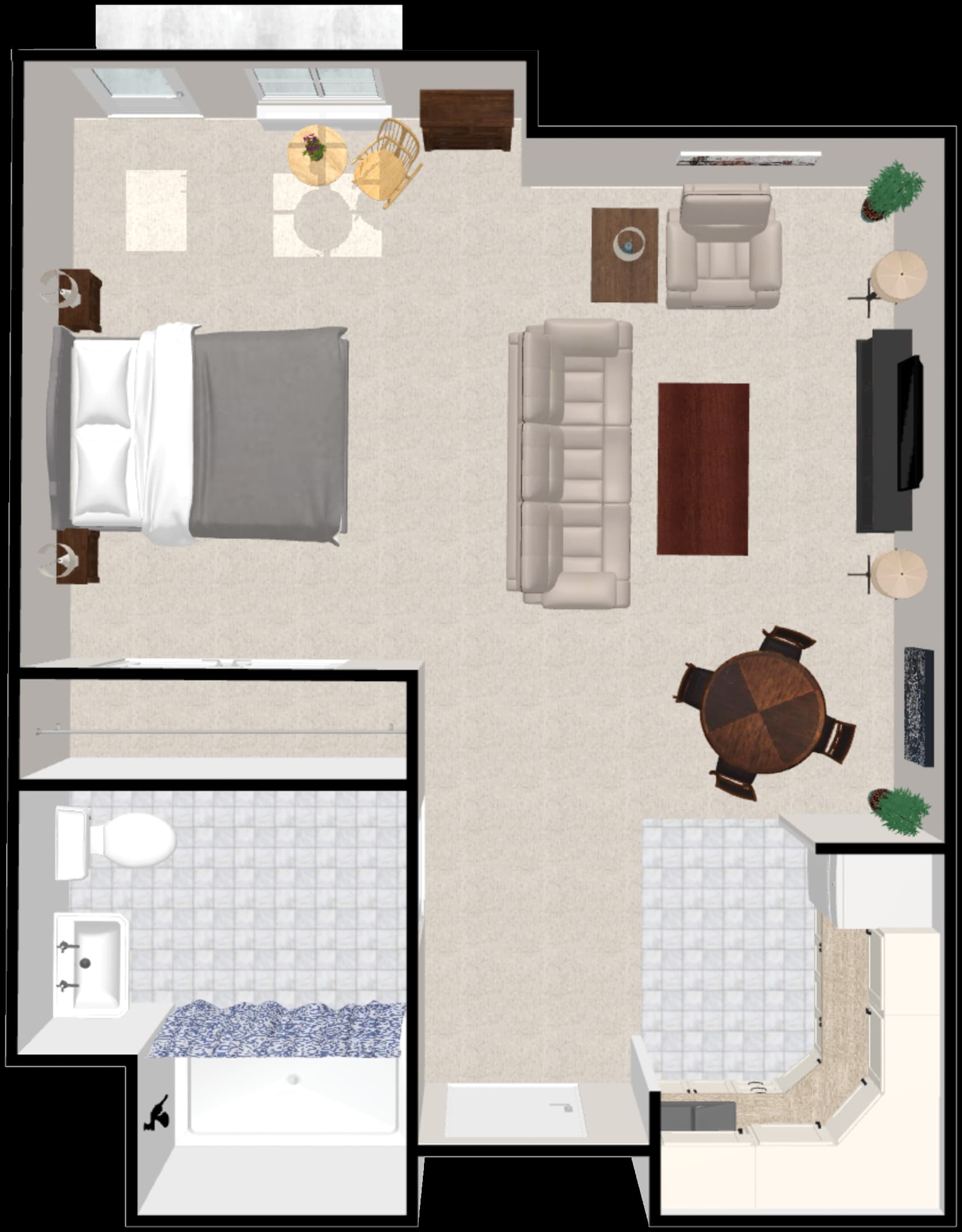 Resident room