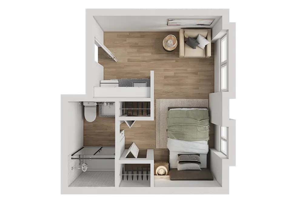 Resident room