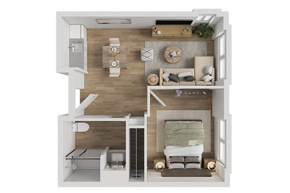 Resident room