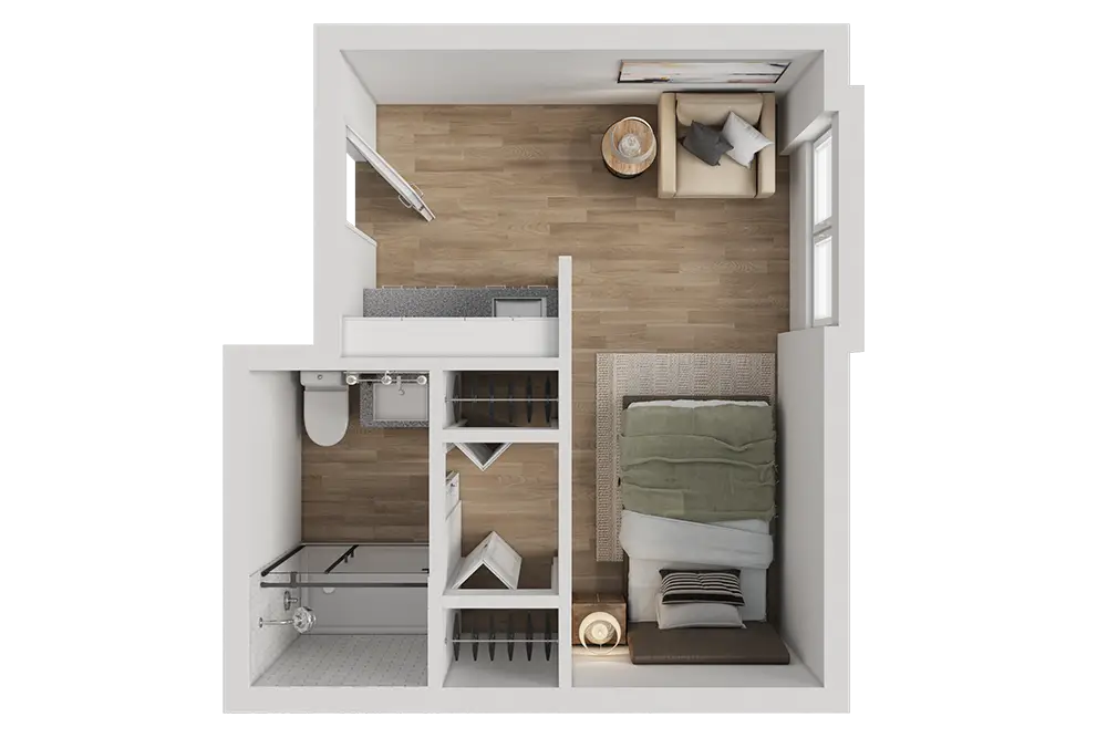 Resident room