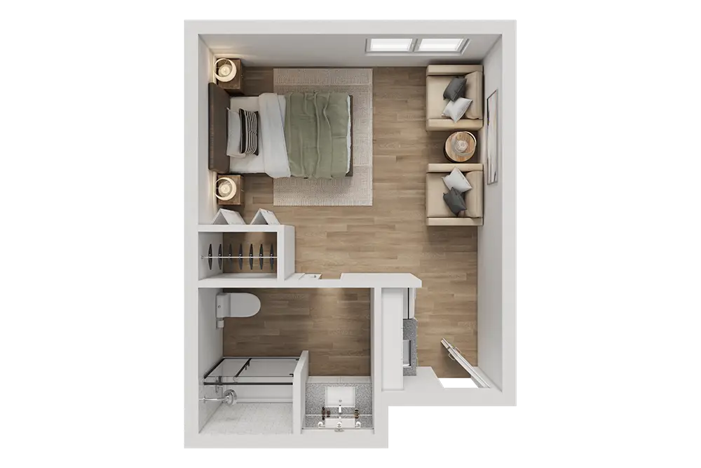 Resident room
