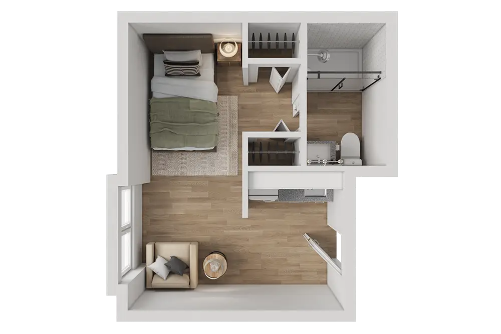 Resident room