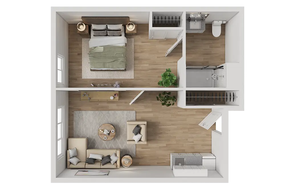 Resident room
