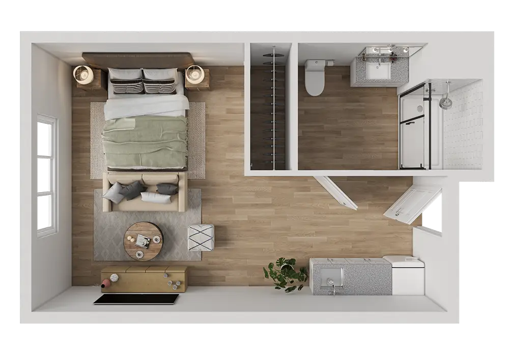 Resident room