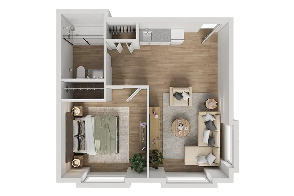 Resident room
