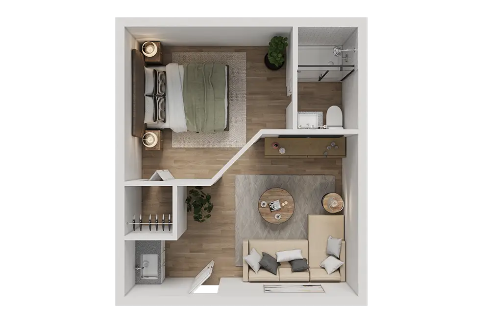 Resident room
