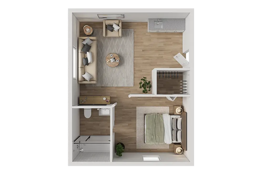 Resident room
