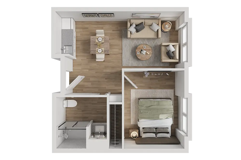 Resident room