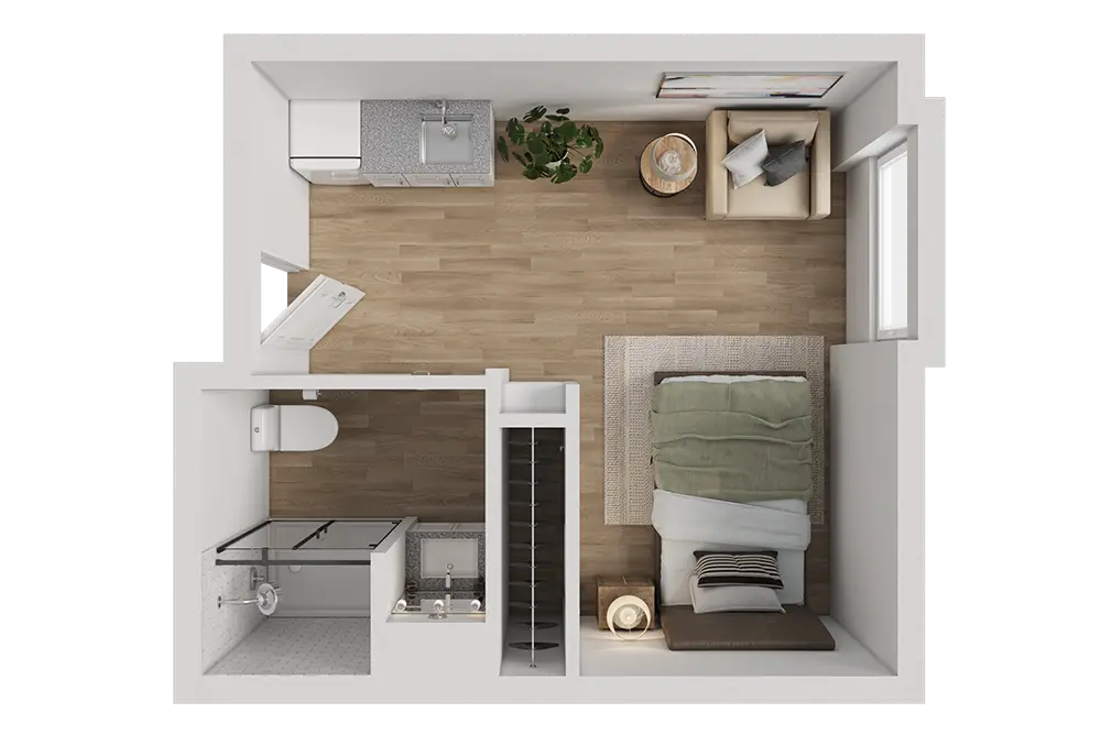 Resident room