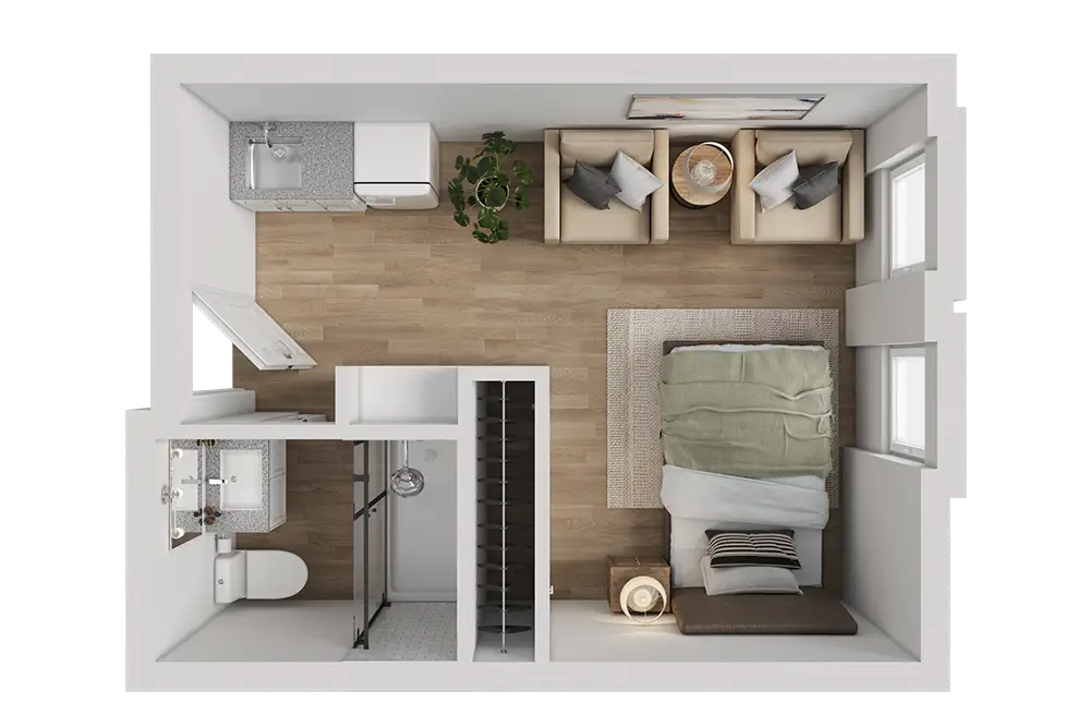 Resident room
