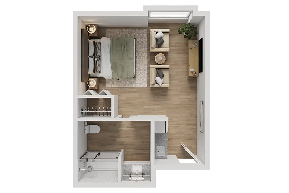 Resident room