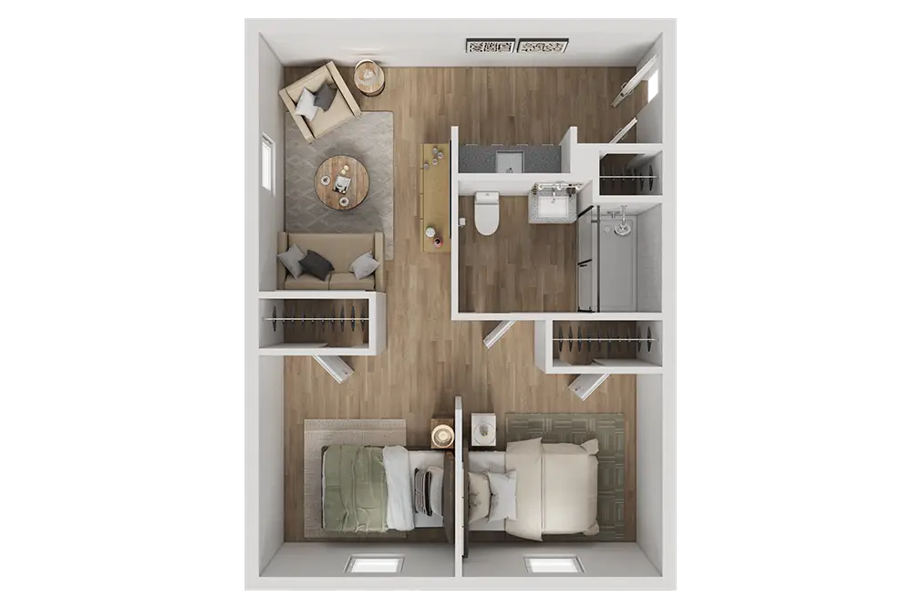 Resident room