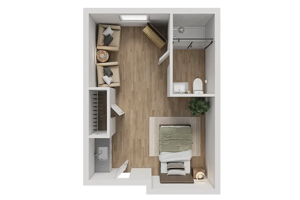 Resident room