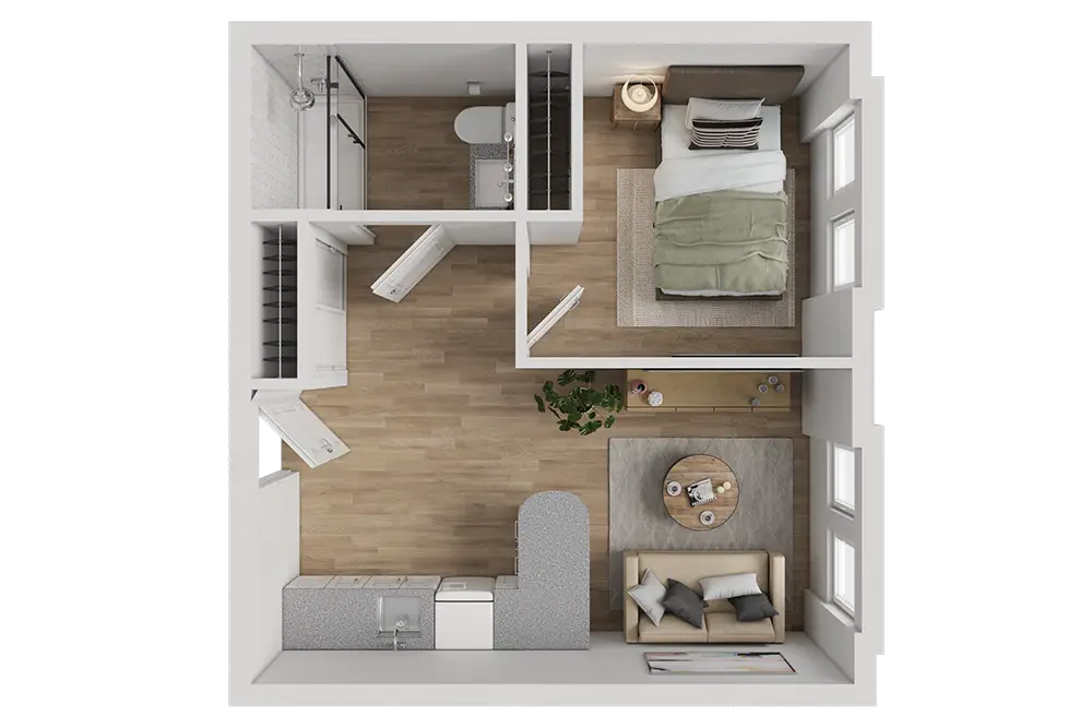 Resident room