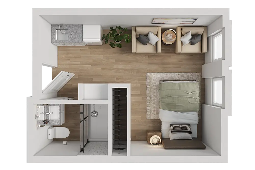 Resident room