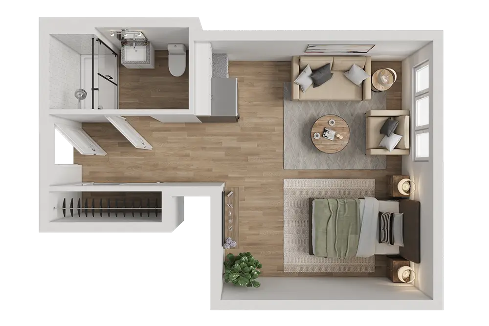 Resident room