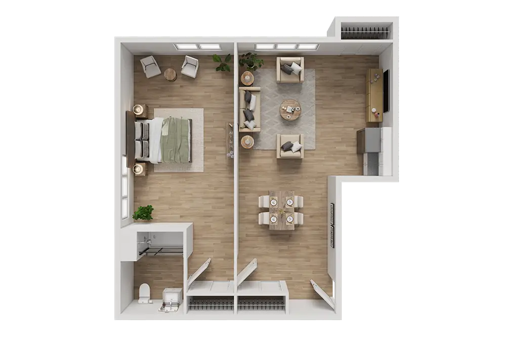 Resident room
