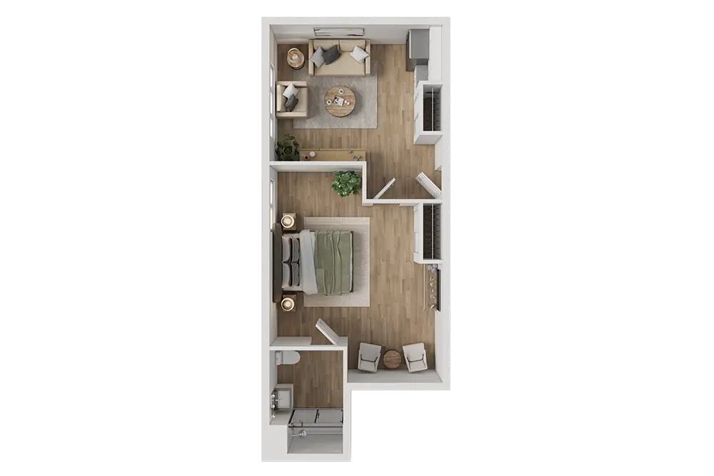 Resident room
