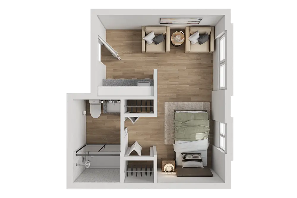 Resident room