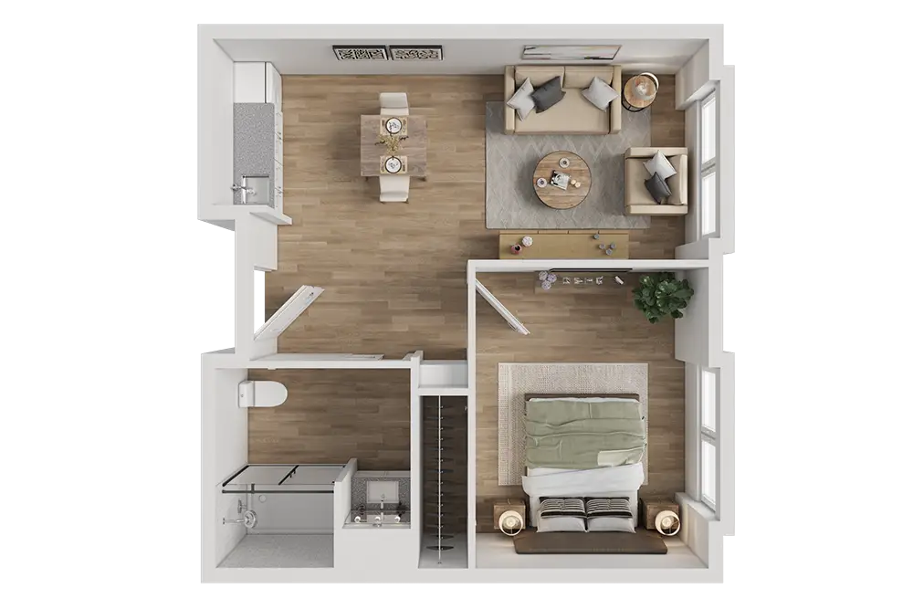 Resident room