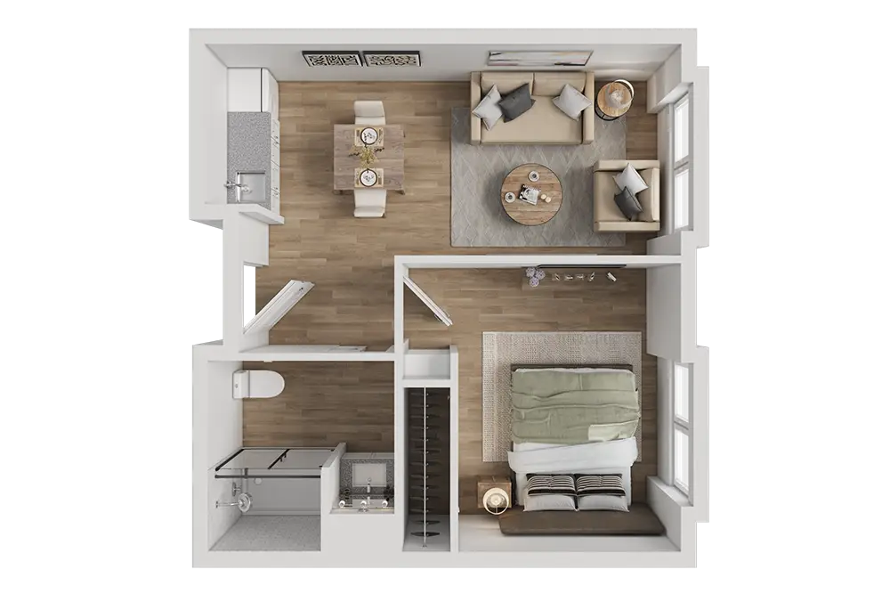 Resident room