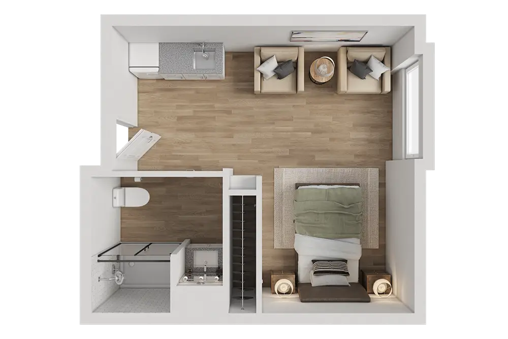 Resident room