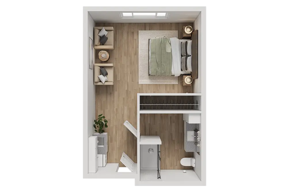 Resident room