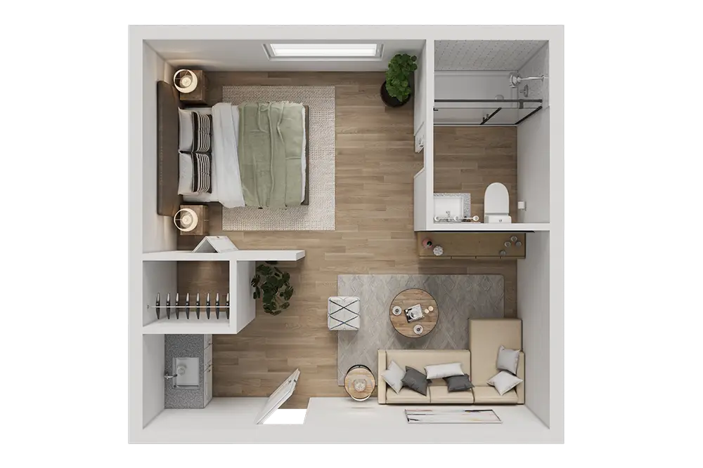 Resident room